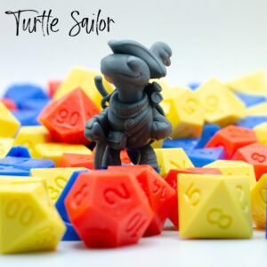 Turtle Sailor | Male | NPC | Pirate | Tortle | Found Family Adventurecraft | Tabletop miniatures | D&D | 5e-