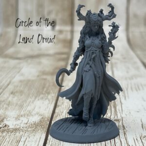 Circle of the Land Druid | Female | Human | Tabletop Miniature | D&D Dungeons and Dragons 5e | TTRPG | RPG | Role Playing