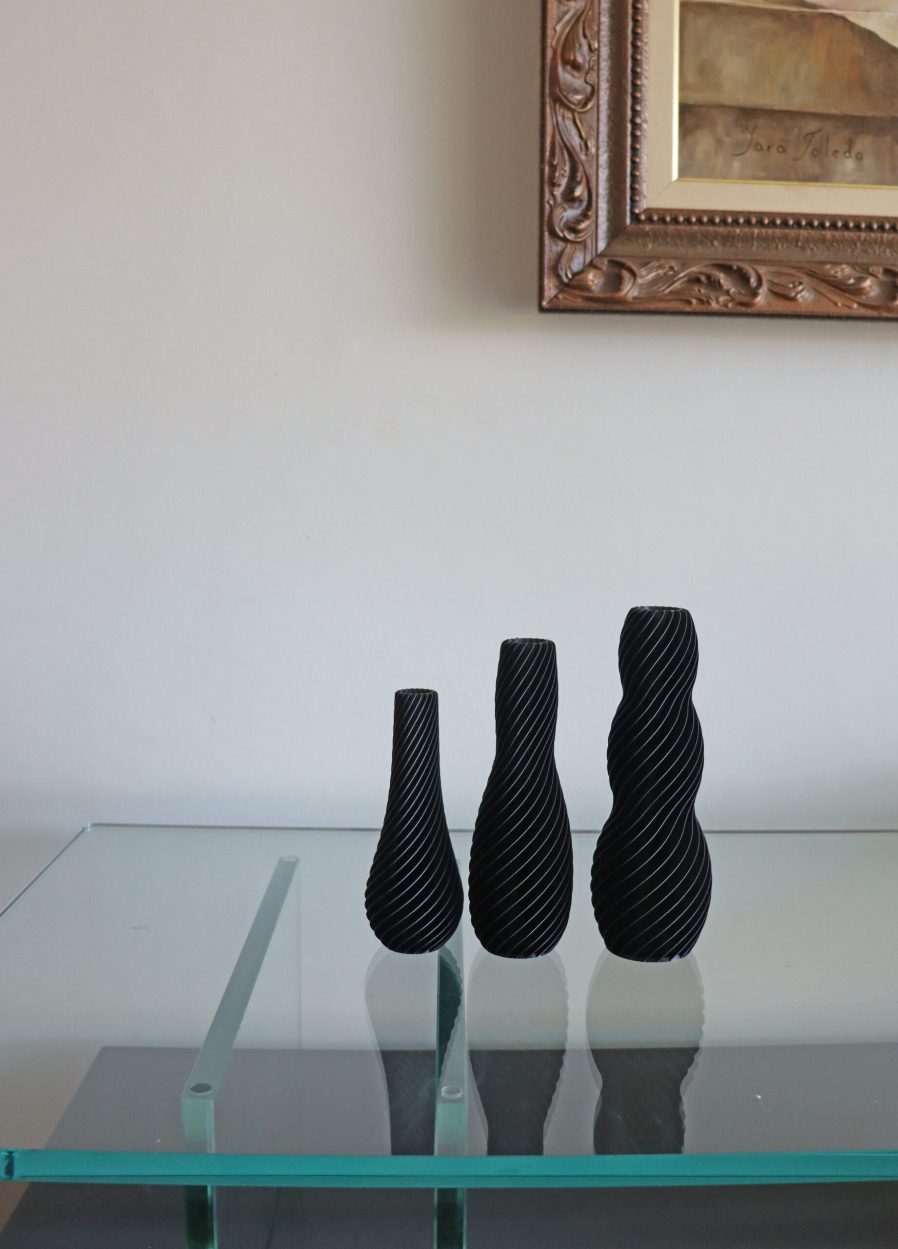 Conjunto de vasos espirais - Image 2