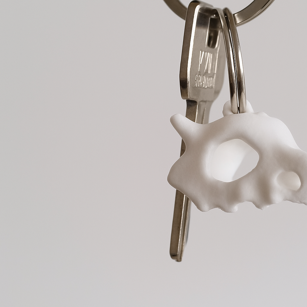 Mini Caveira Decorativa - Chaveiro 3D