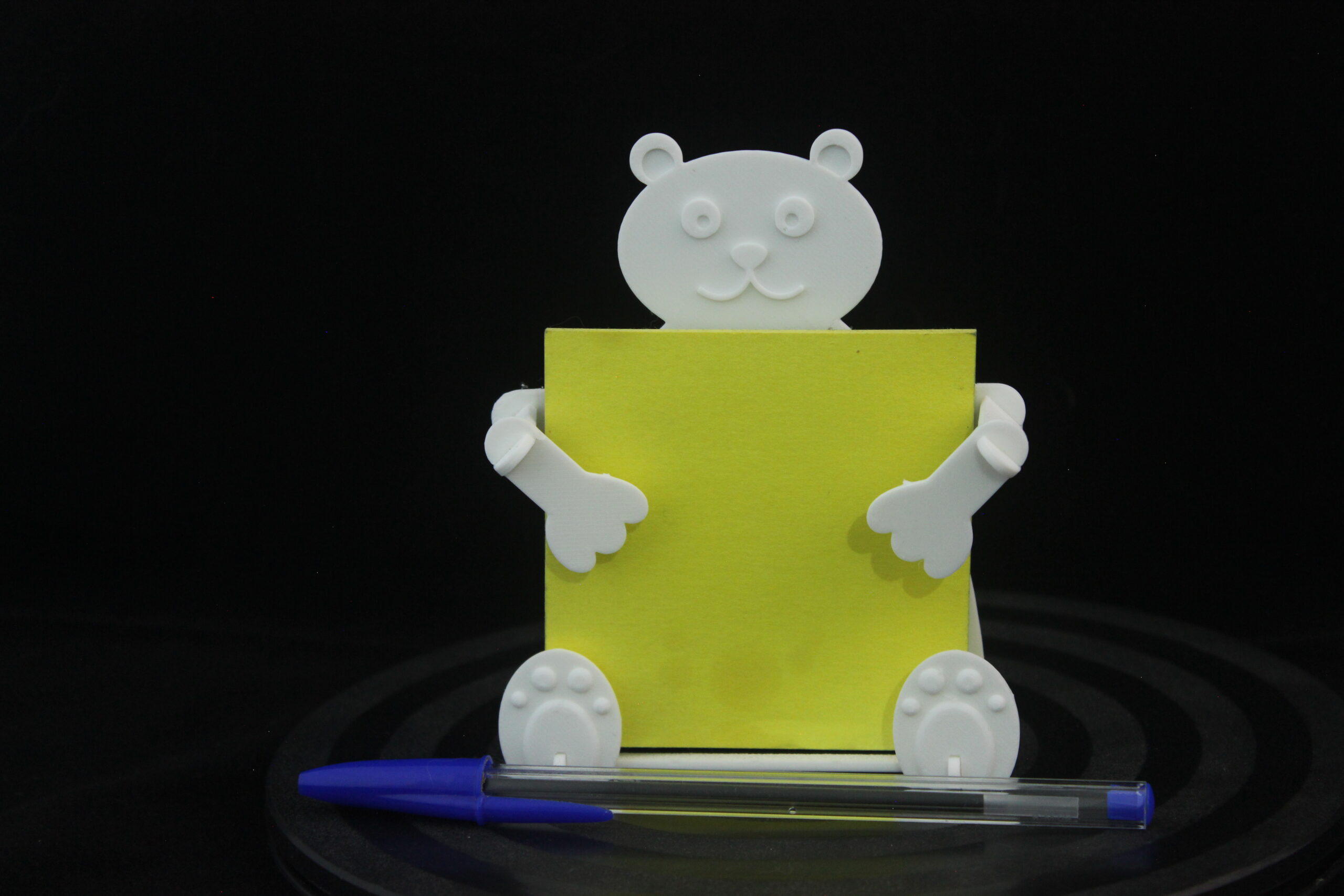 Oso portanotas - Tarjeta kit - Image 2