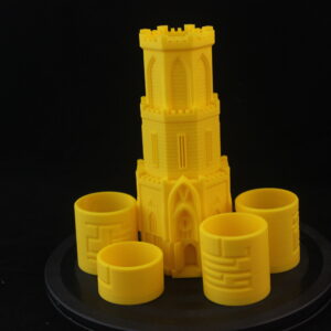 Torre de Dracula - Caja puzzle con compartimento