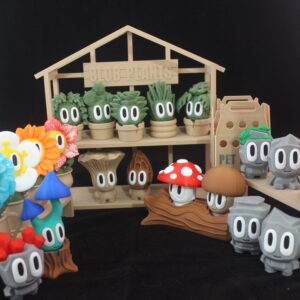 Setas Blob - Mascotas de escritorio