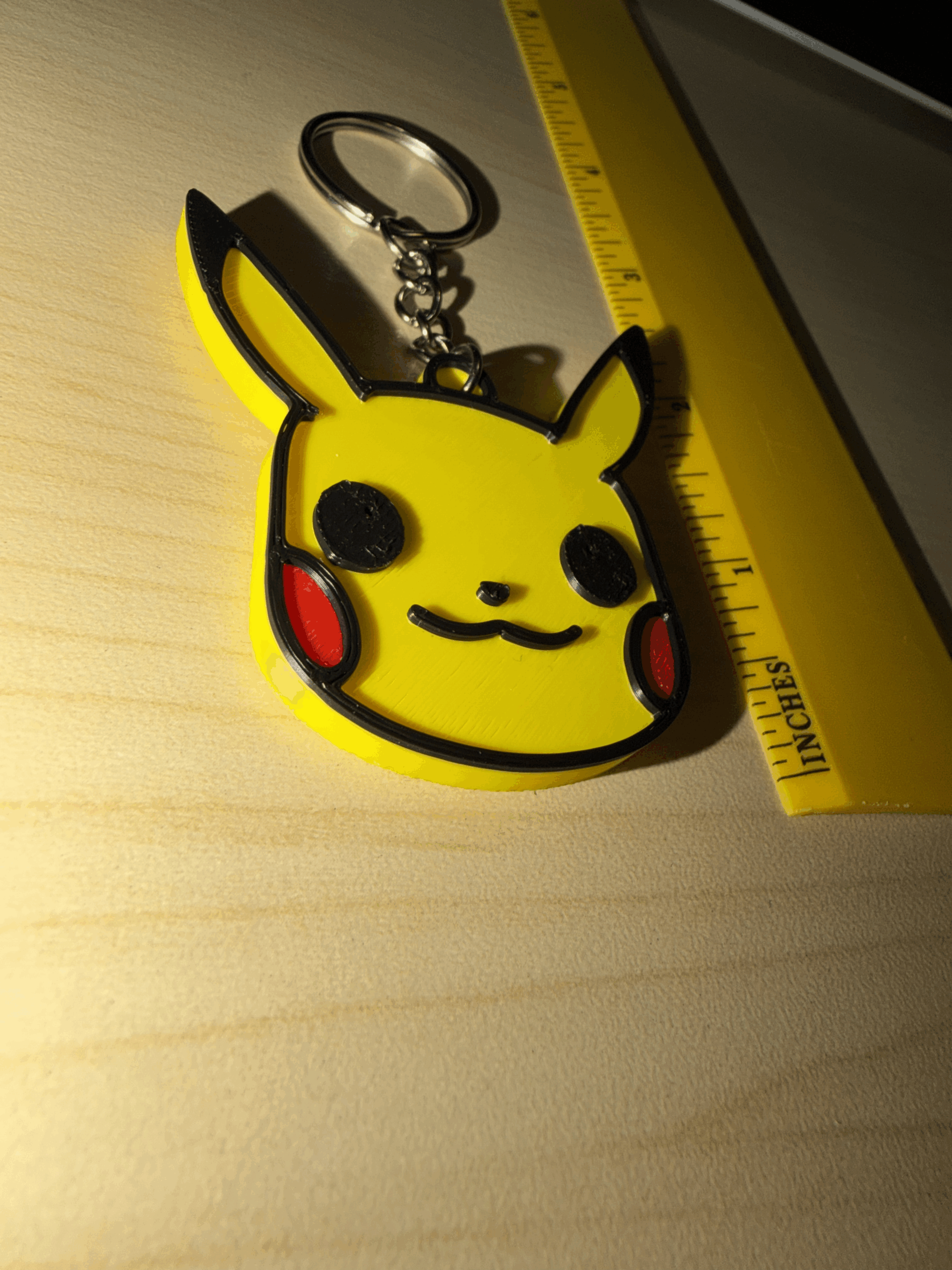 Adorable Pikachu Keychain | Durable Pokémon Accessory for Keys & Backpacks - Image 3