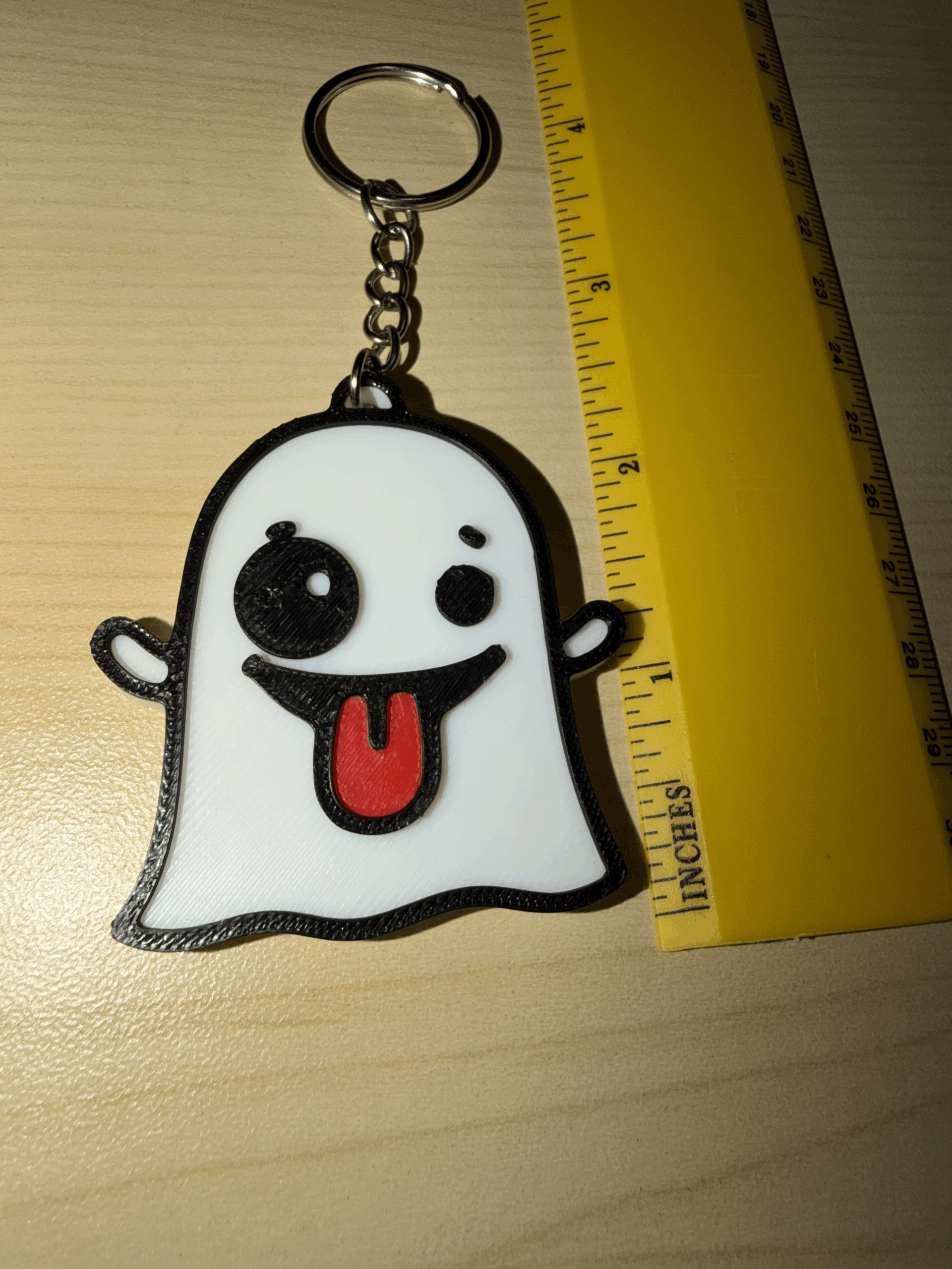 Cheeky Ghost Keychain - Image 2
