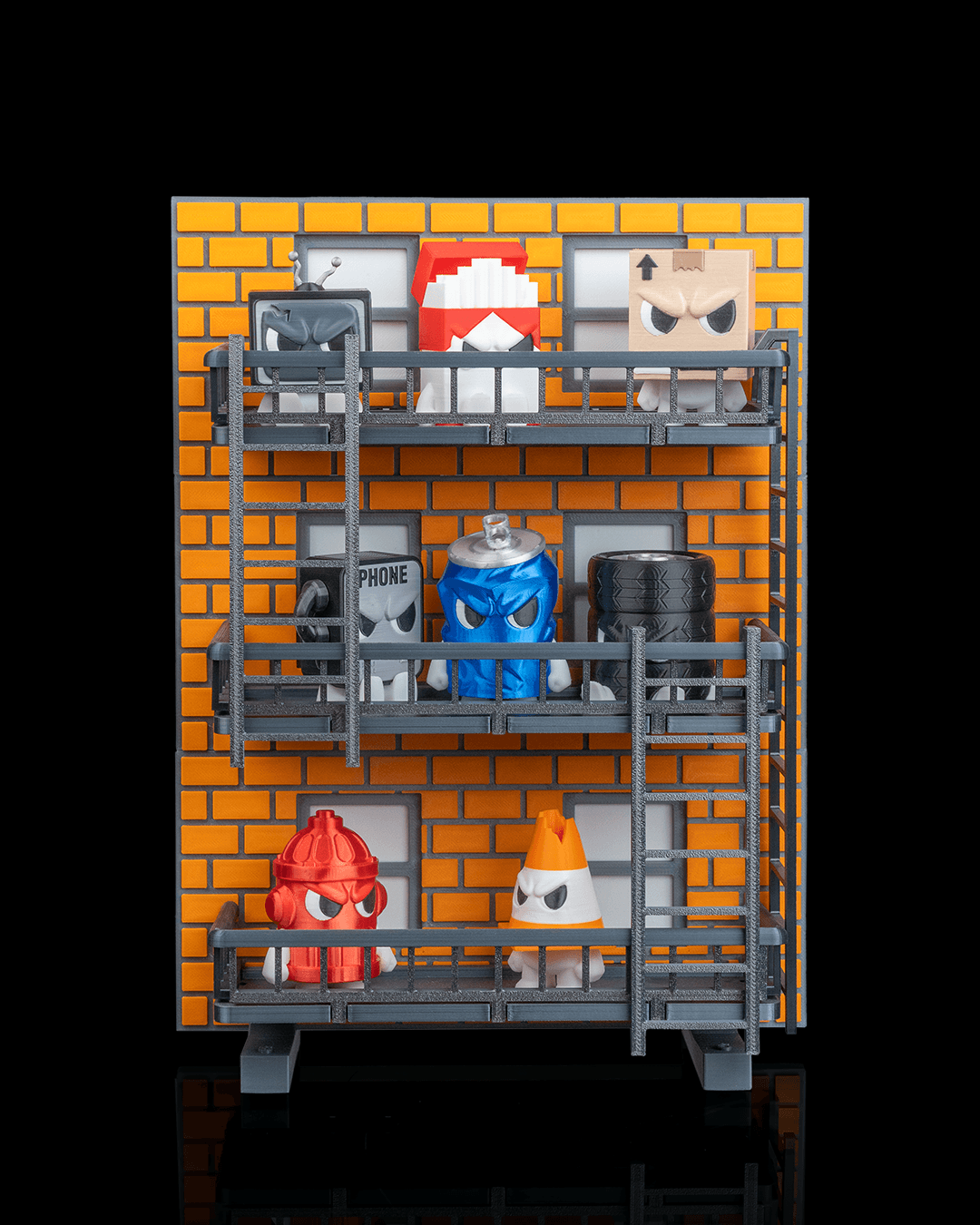 The Fire Escape - Display (figures sold separately) - Image 2