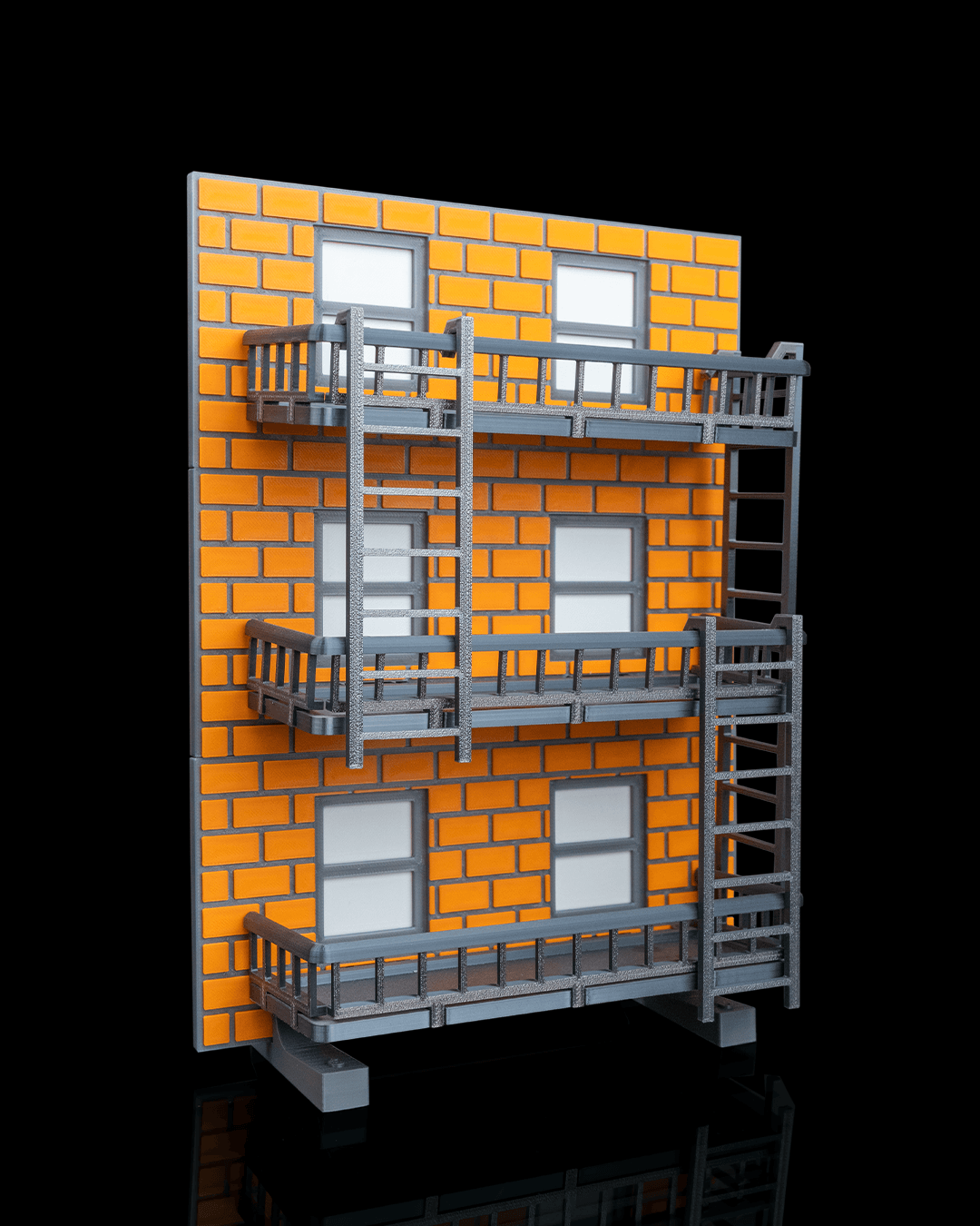 The Fire Escape - Display (figures sold separately) - Image 4