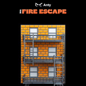 The Fire Escape - Display (figures sold separately)