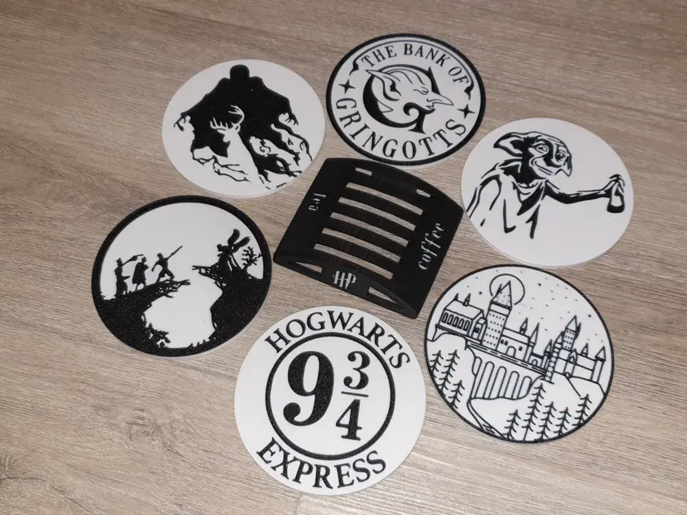 Harry Potter Coaster Set - Image 2