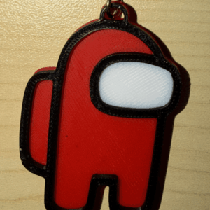 Among Us Crewmate Keychain