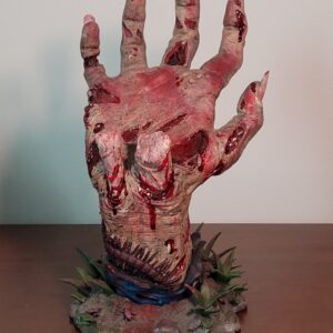 Suporte para celular mão zumbi Pintura à mão
