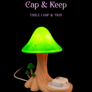 Cap & Keep - Table Lamp & Tray