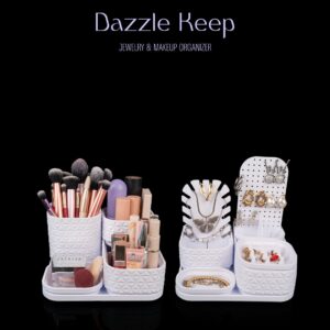 Dazzle Keep – Jewelry & Makeup Organizer Set