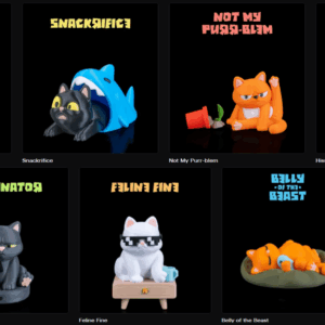 Cat-astrophe! Complete Collector Bundle – All 7 Figurines