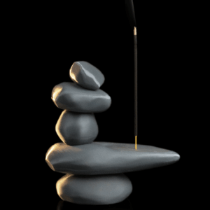 Porta Incenso Pedras