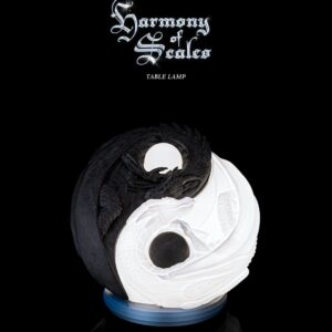 Lampe "Harmonie des Écailles" (Dragons Yin/Yang)