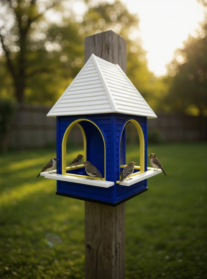 Comedouro e Abrigo para Pássaros - Image 3