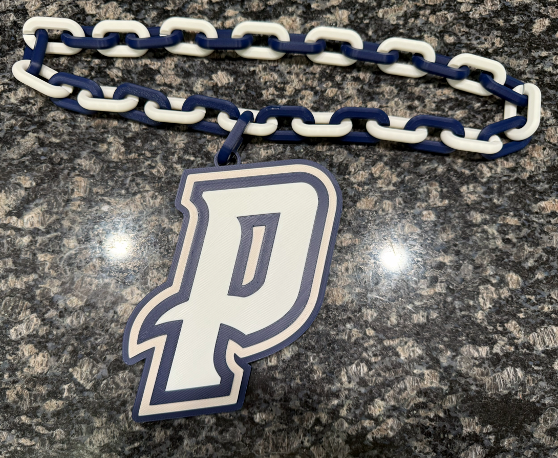Providence Oversized Hype Chain Charm and Necklace