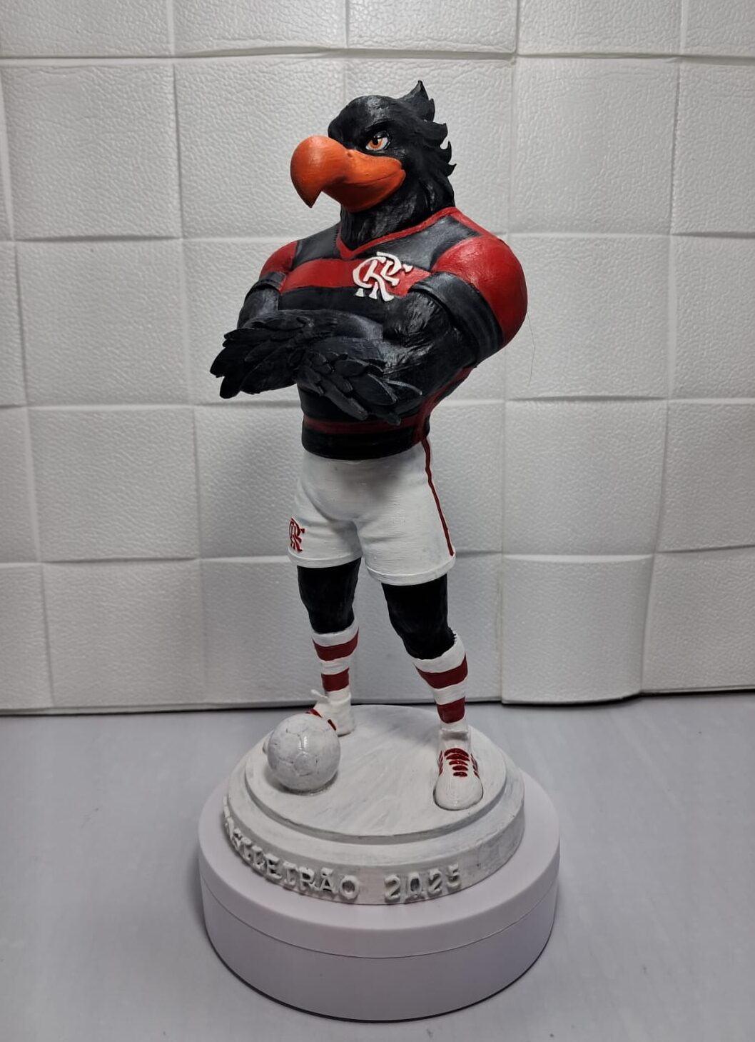 Mascote do Flamengo s/ asas Tam pequeno