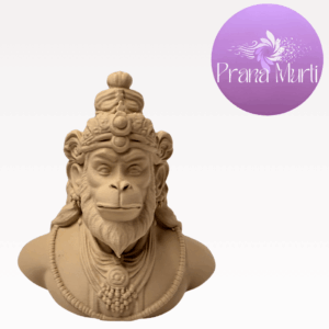 Busto de Hanuman: A Energia da Devoção e Coragem Inabalável