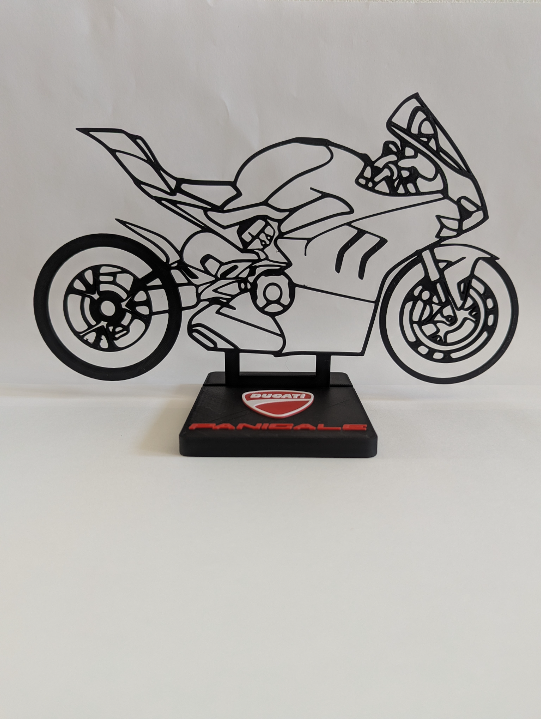 Escultura de Mesa Moto Ducati Panigale - Image 2