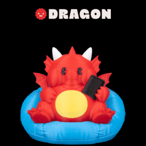 COLEÇÃO CARAS GORDINHOS- Dragão Gordinho