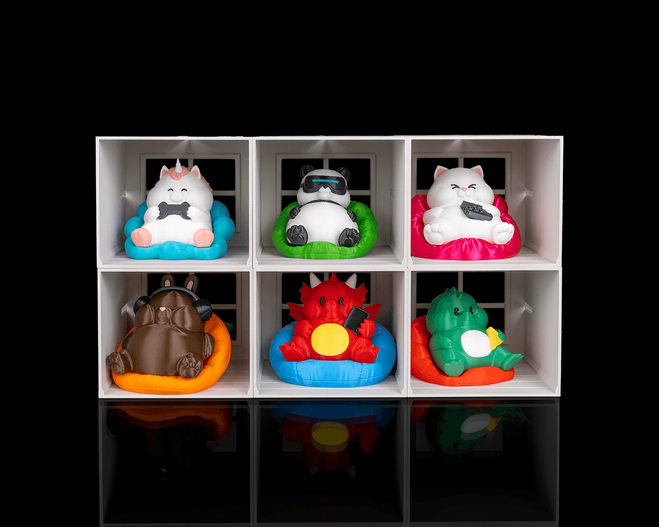 COLEÇÃO CARAS GORDINHOS- DISPLAY(EXPOSITOR DE GORDINHOS) - Image 2