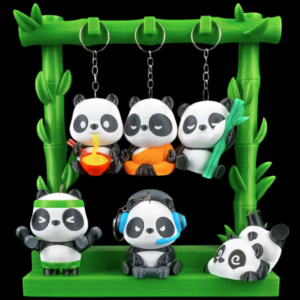 Pandamonium Keychain Set