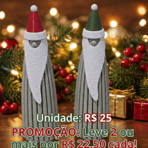 Papai Noel - minimalista