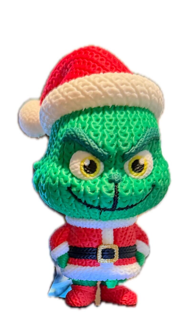 Knitted Grinch