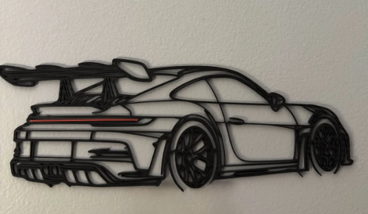 Arte de Parede Porsche 911 GT3 RS