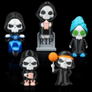Grim Reaper Keychain Set
