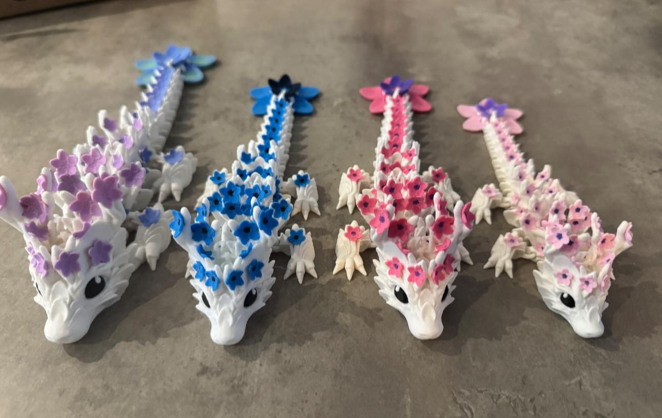 C.W baby cherry blossom dragon - Image 5