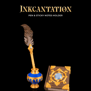 Inkcantation - Pen & Sticky Notes Holder