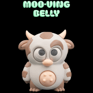 Moo-ving Belly Cow