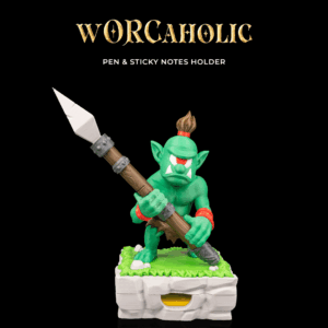 wORCaholic - Pen & Sticky Notes Holder