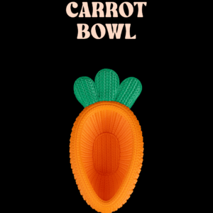 Carrot Candy Bowl