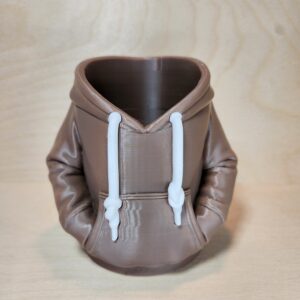 Hoodie - Can/Pen/Pencil Holder (Brown)