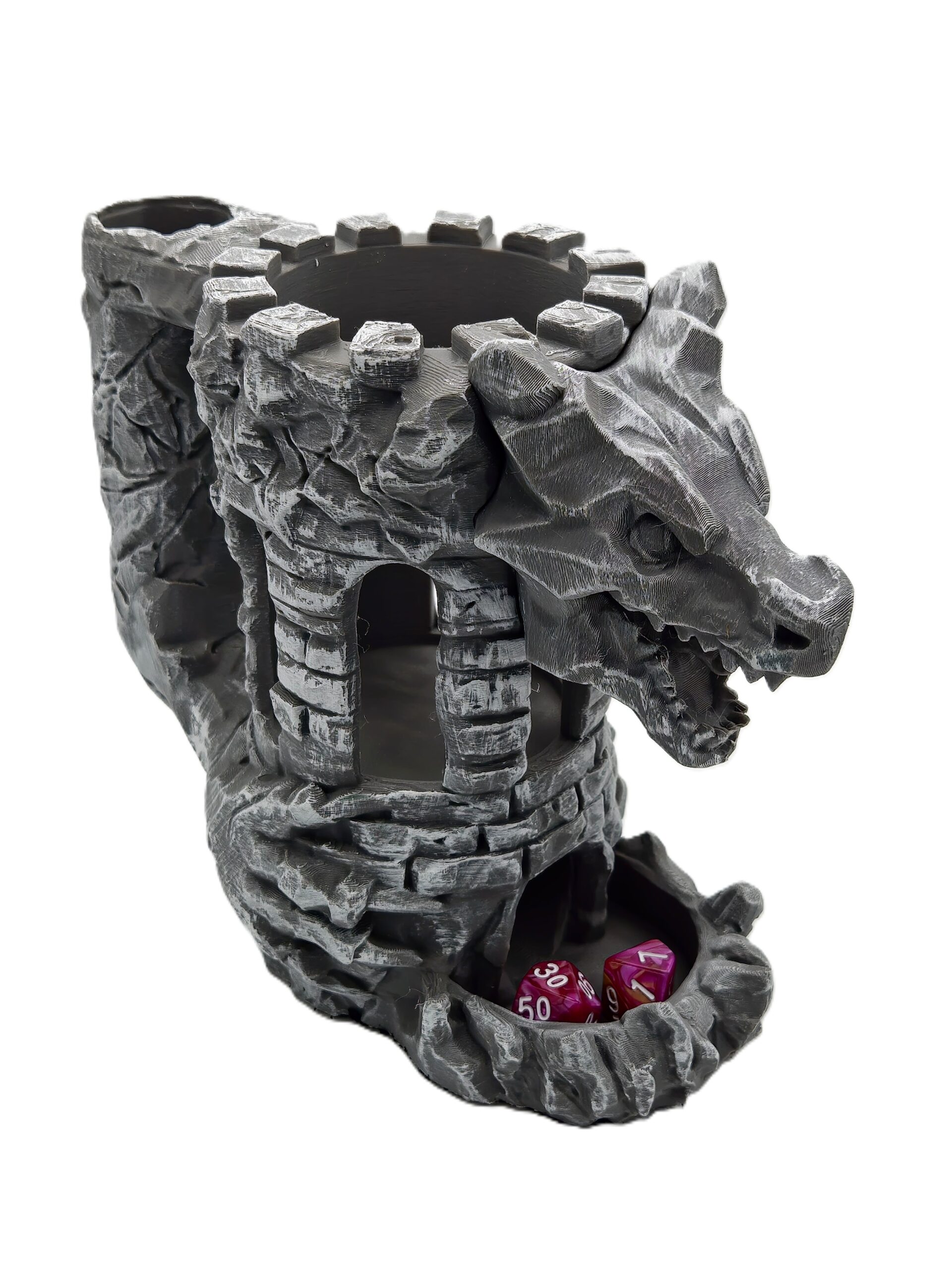 Dragon's Fortress Canholder and Dice Tower - Image 2