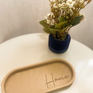 Porta Chaves Decorativo | Impresso em 3D | Design Elegante em PLA