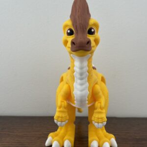 Articulated Parasaurolophus