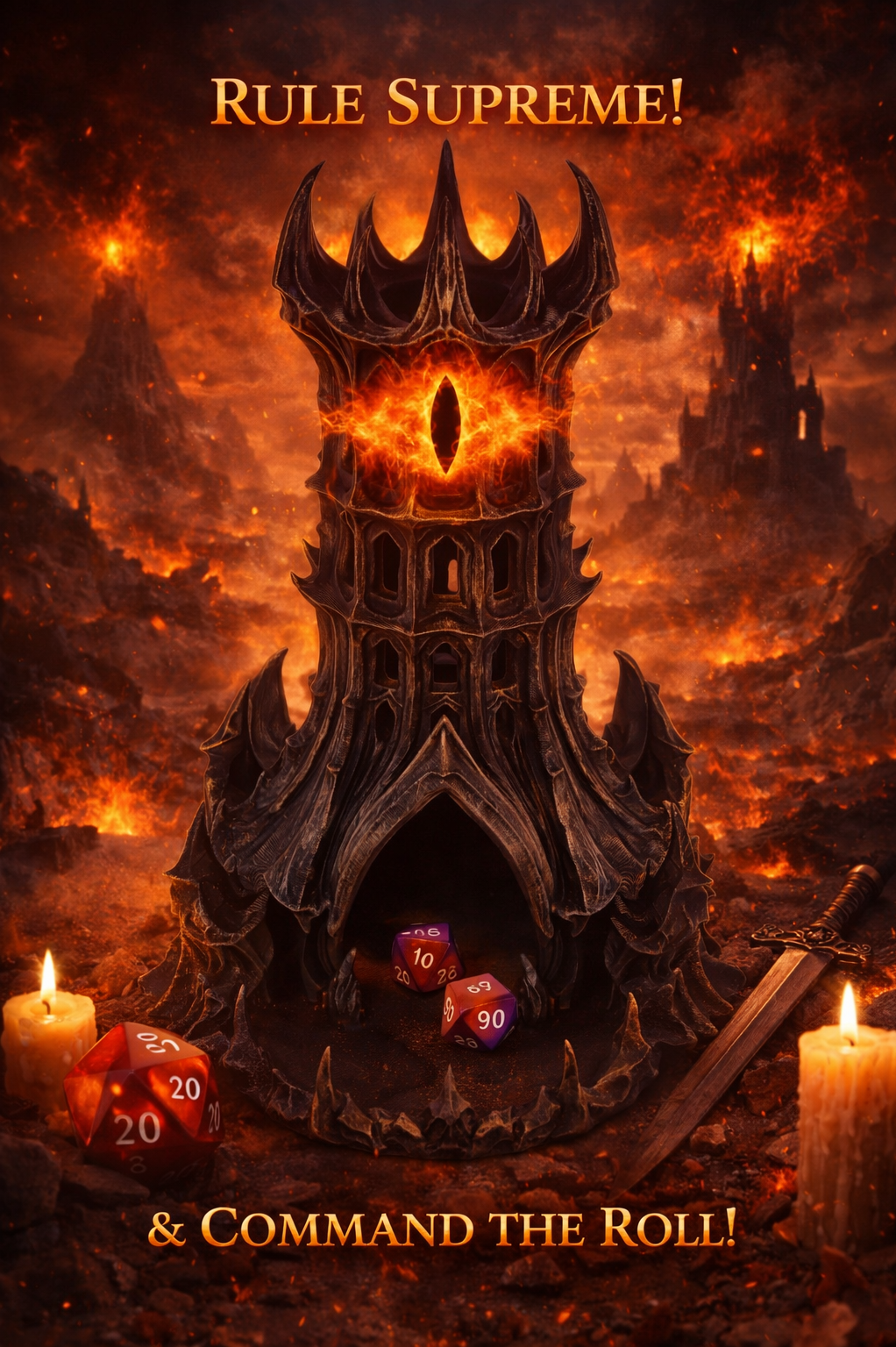 Obsidian Citadel - Dice Tower