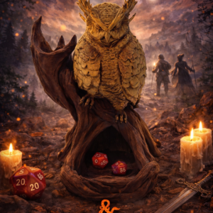 The Omen Owl Dice Tower