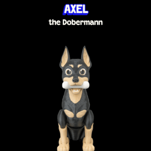 Axel, the Dobermann