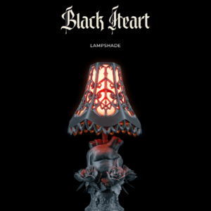 Black Heart - Lampshade