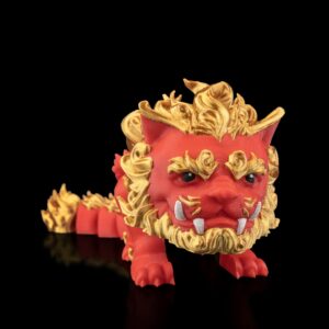 3D Printed Foo Lion