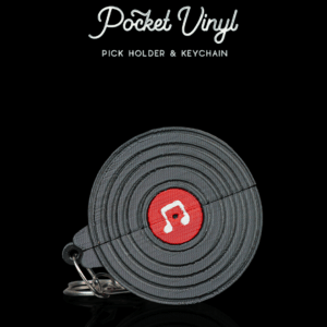Pocket Vinyl - Pick Holder & Keychain