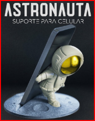 Suporte para telefone Astronauta