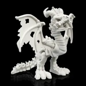 Esqueleto De Basilisco Articulado - Impressão 3D