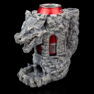 Torre De Dados Rpg Dragão De Pedra
